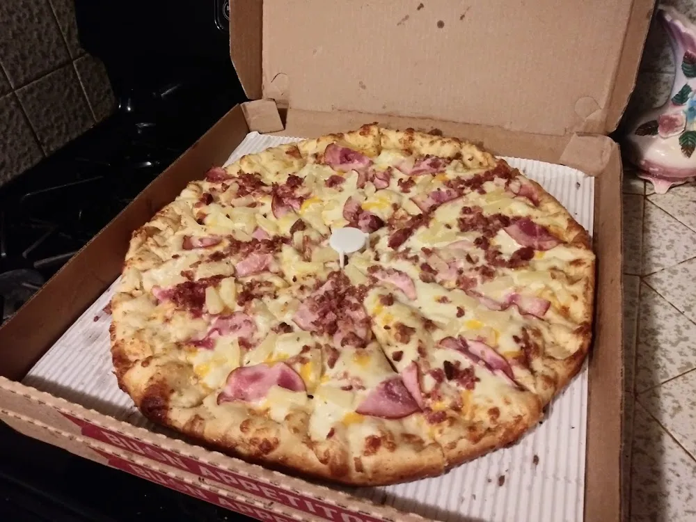 Bacon Bear Hawaiian Pizza I Think