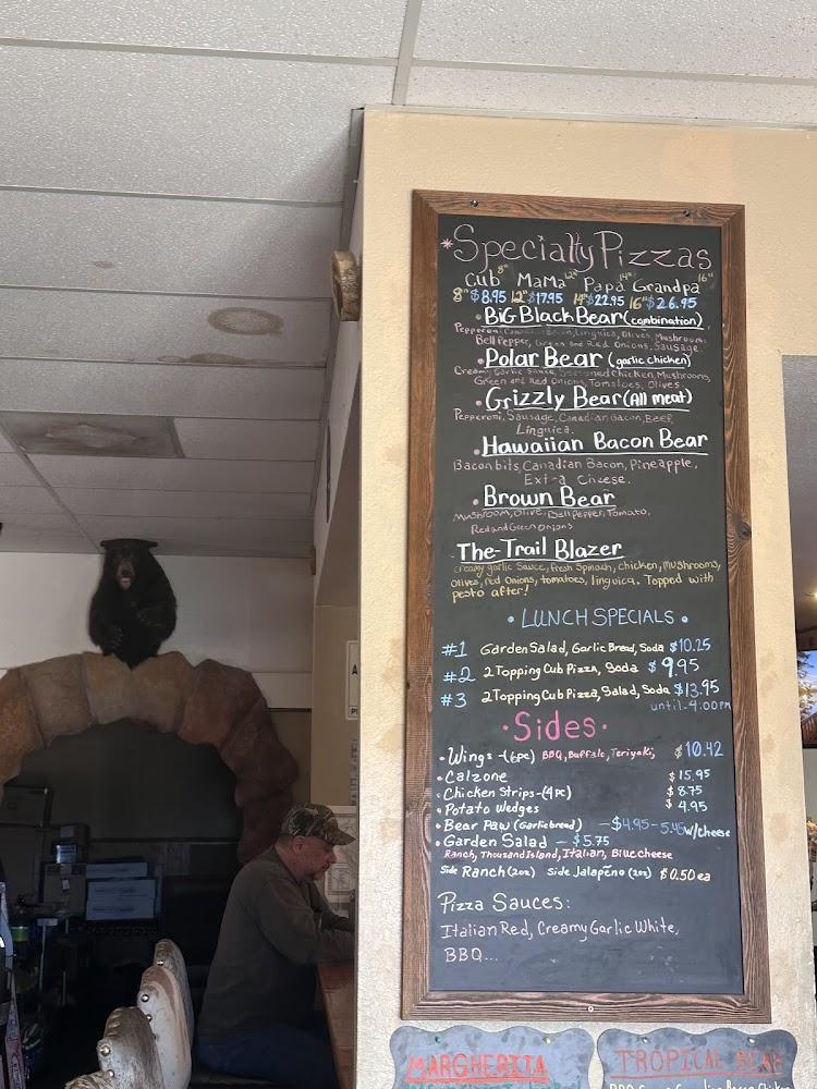 Bear Mountain Pizza Menu image 3